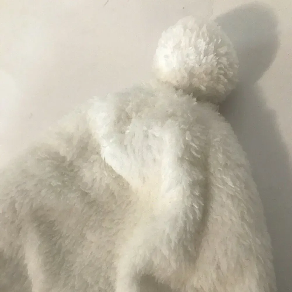 First Impressions Baby Boys or Baby Fleece Pom Cap Newborn 6-12 months